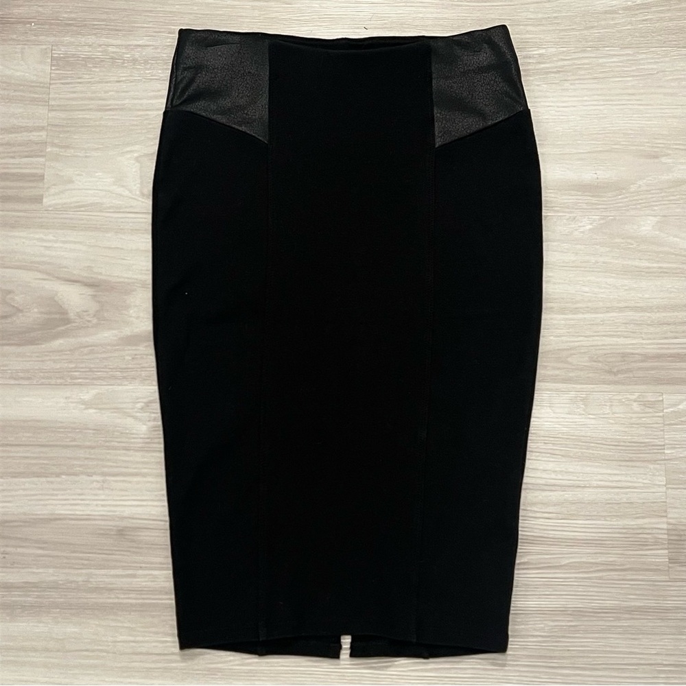 Jessica Simpson Midi Pencil Skirt, Black, Size small